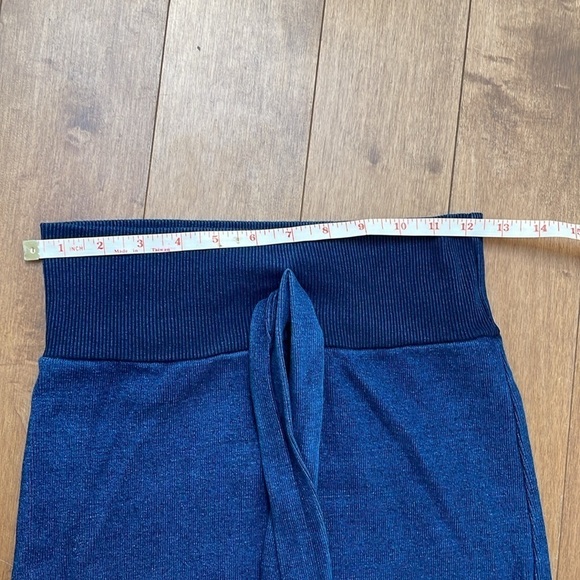 AG by Adriano Goldschmied denim optic dress skirt detached tie waistband size S - Picture 10 of 12